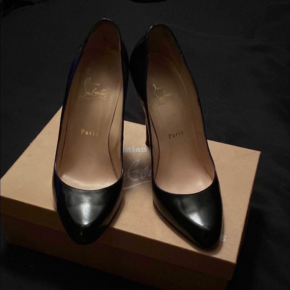 Christian Louboutin Black Heels Timeless Elegance